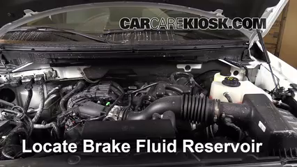 2013 Ford F-150 XLT 3.7L V6 FlexFuel Standard Cab Pickup Brake Fluid Check Fluid Level